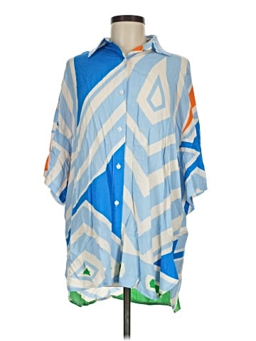 Talula 3/4 Sleeve Button-Down Shirt (view 1)