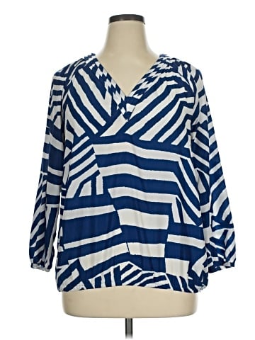41Hawthorn 3/4 Sleeve Blouse (view 1)