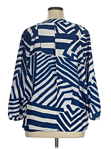 41Hawthorn 3/4 Sleeve Blouse (view 2)