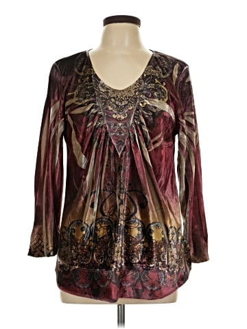 Style&Co Long Sleeve Blouse (view 1)