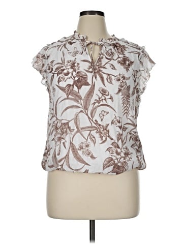Tamara H. Short Sleeve Blouse (view 1)
