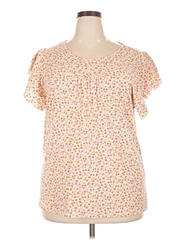 Acting Pro Short Sleeve Blouse (view 1)