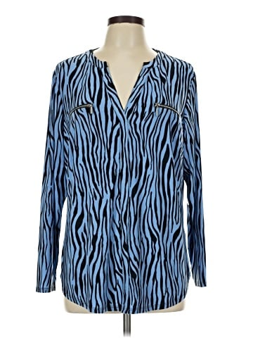 INC International Concepts Long Sleeve Blouse (view 1)