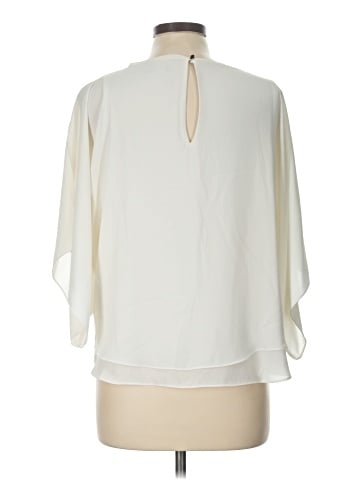 White House Black Market 3/4 Sleeve Blouse (view 2)
