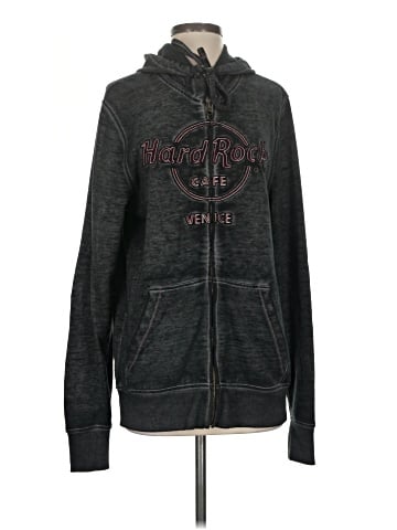 Hard Rock Cafe Zip Up Hoodie (view 1)