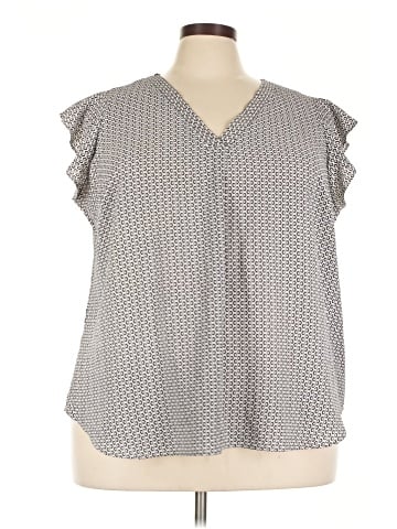 Adrianna Papell Sleeveless Blouse (view 1)