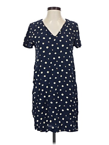 Madewell Button-Back Easy Dress in Daisy Dots (view 1)