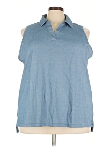 Lands' End Sleeveless T-Shirt (view 1)