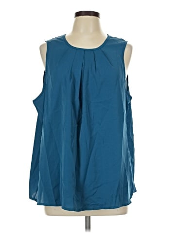 Shein Curve Sleeveless Blouse (view 1)