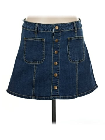 Altar'd State Denim Skirt (view 1)