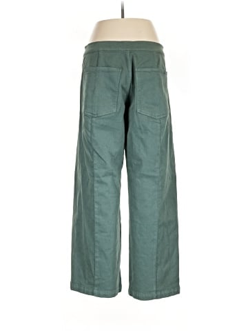 Madewell The Emmett Wide-Leg Crop Pant: Welt Pocket Edition (view 2)