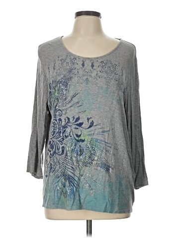 Zenergy by Chico's 3/4 Sleeve Top (view 1)