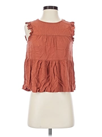 American Eagle Outfitters Sleeveless Blouse (view 1)