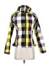 The North Face 100% Polyester Checkered-gingham Purple Jacket Size XS - photo 1