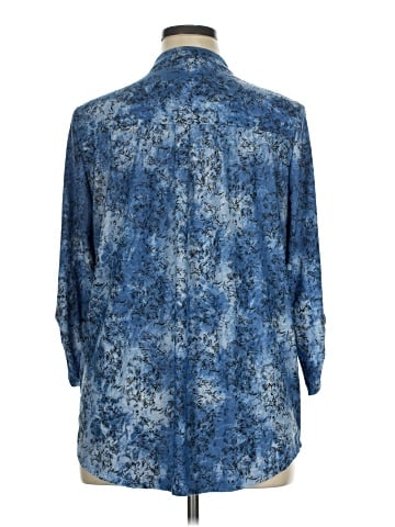 Notations 3/4 Sleeve Blouse (view 2)