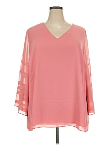 Alfani 3/4 Sleeve T-Shirt (view 1)