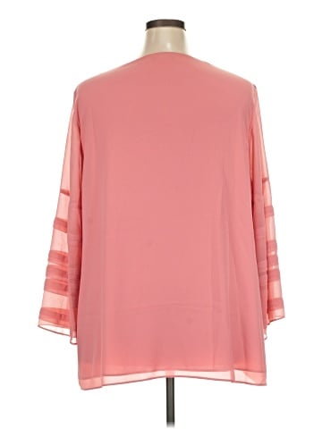 Alfani 3/4 Sleeve T-Shirt (view 2)