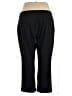 Lands' End Solid Black Active Pants Size 3X - photo 2