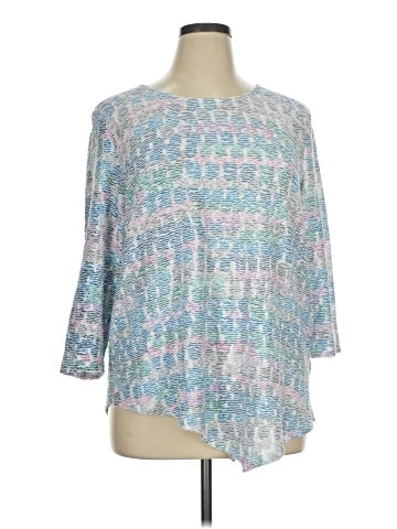 Alfred Dunner 3/4 Sleeve Top (view 1)