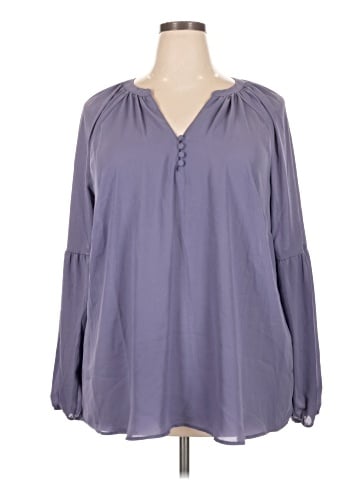Torrid Long Sleeve Blouse (view 1)
