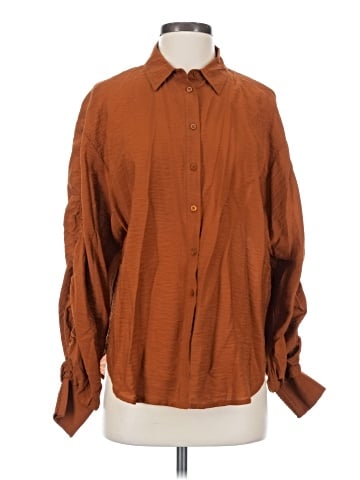 By Anthropologie Long Sleeve Blouse (view 1)