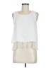 Zara Basic White Sleeveless Blouse Size M - photo 1