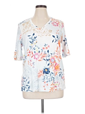 Chico's Short Sleeve Blouse (view 1)