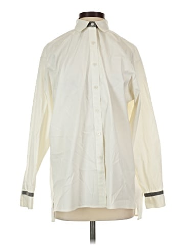 Lafayette 148 New York Long Sleeve Button-Down Shirt (view 1)