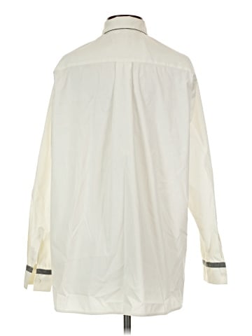Lafayette 148 New York Long Sleeve Button-Down Shirt (view 2)