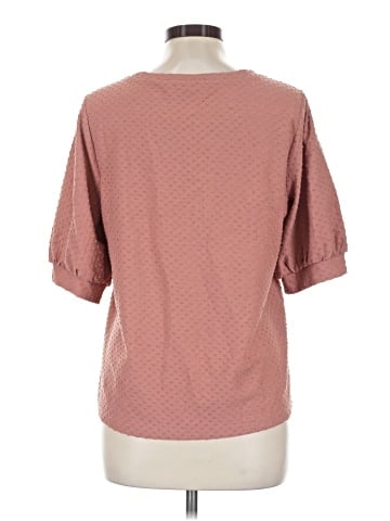 Ann Taylor LOFT Outlet Short Sleeve Blouse (view 2)