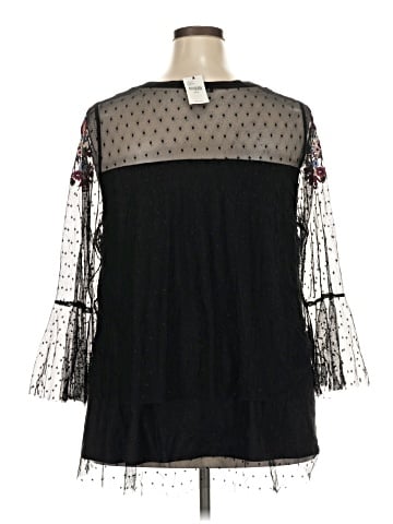 Lane Bryant 3/4 Sleeve Blouse (view 2)