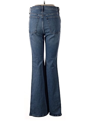 Madewell Skinny Flare Jeans in Fairson Wash (view 2)