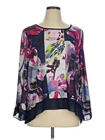 Valerie Stevens 3/4 Sleeve Blouse (view 1)