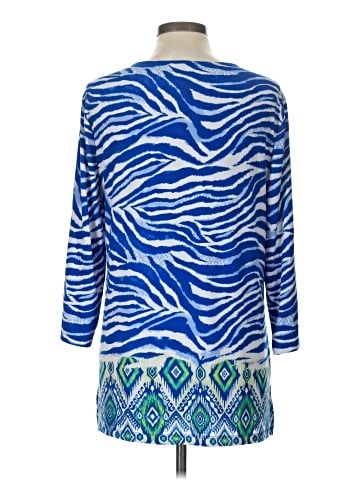 Easywear by Chico's 3/4 Sleeve Blouse (view 2)