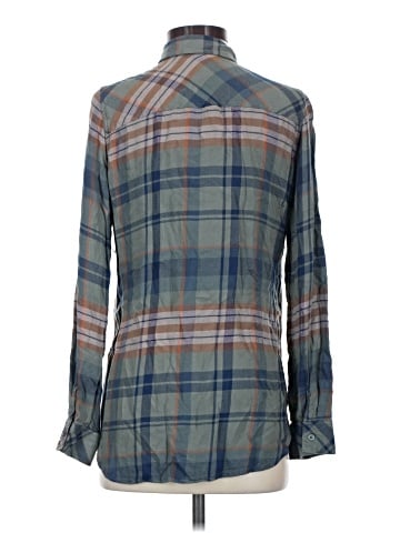 Motherhood Long Sleeve Button-Down Shirt (view 2)