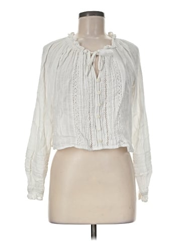 American Eagle Outfitters Long Sleeve Blouse (view 1)
