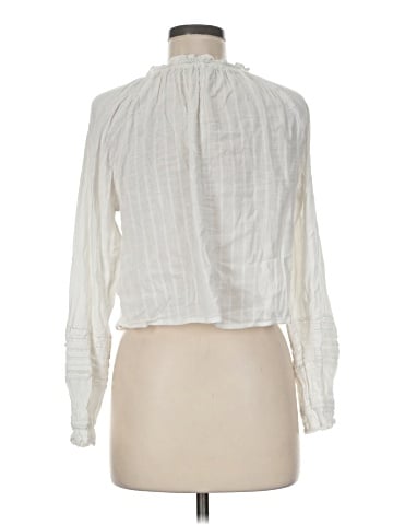 American Eagle Outfitters Long Sleeve Blouse (view 2)