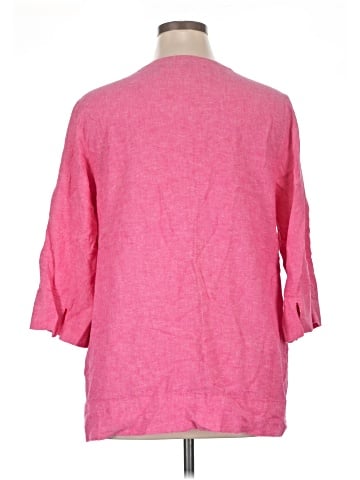 Lands' End 3/4 Sleeve Blouse (view 2)