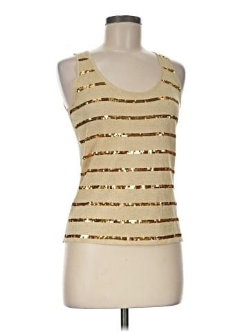 August Silk Sleeveless Top (view 1)