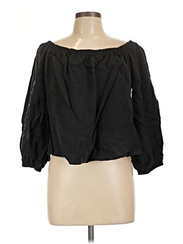 Topshop 3/4 Sleeve Blouse (view 1)