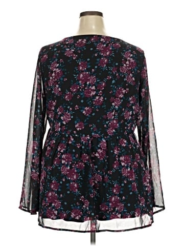Torrid 3/4 Sleeve Blouse (view 2)
