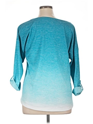 T by Talbots 3/4 Sleeve T-Shirt (view 2)
