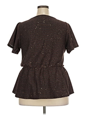 Lane Bryant Short Sleeve Blouse (view 2)