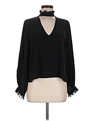 Alexis Long Sleeve Silk Top (view 1)