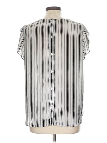 Ann Taylor LOFT Short Sleeve Blouse (view 2)