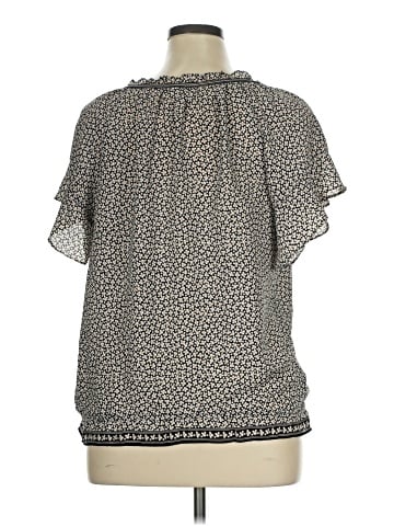 Max Studio Short Sleeve Blouse (view 2)