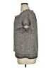 Max Studio 100% Polyester Gray Short Sleeve Blouse Size XL - photo 5