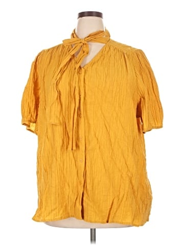 Lane Bryant Short Sleeve Blouse (view 1)
