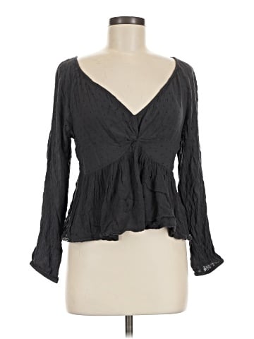 American Eagle Outfitters Long Sleeve Blouse (view 1)