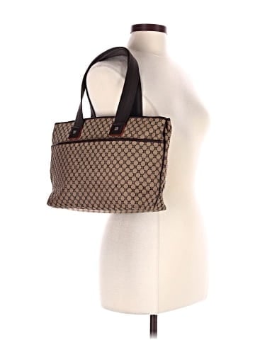 Céline Celine Zip Tote  Macadam Canvas (view 2)